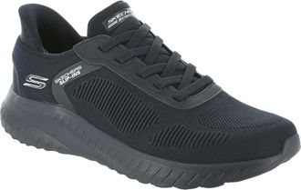 Skechers BOBS Sport Squad Chaos Solid Step Textile Mens Dark Navy Trainers - UK 11