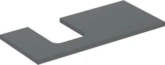 Keramag Plaque De Lavabo Geberit One, D&eacute;coupe &Agrave; Gauche, Pour Lavabo &Agrave;