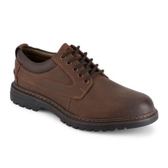 Dockers Warden Mens Oxford Shoes Comfortable Leather Shoes for Men with Stain Defender