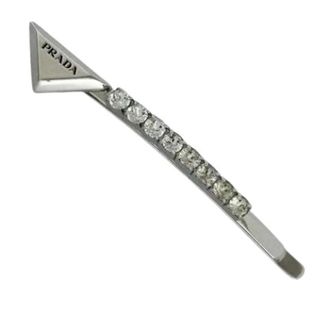 Prada Accessorio per capelli in metallo Pre-owned - - Pre-owned - Donna - Grigio - ONE SIZE