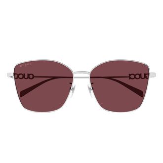 Gucci Sunglasses Gg1805 Sa 004 Silver/Red Women
