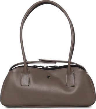 Courr&egrave;ges Handtassen - Dames - Handtassen - Bruin - ONE Size - Leer - Tassen