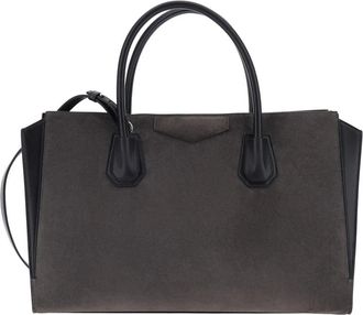 Givenchy Antigona Catchall Medium Bag - Dames - Handtassen - Grijs - ONE Size - Leer - Tassen