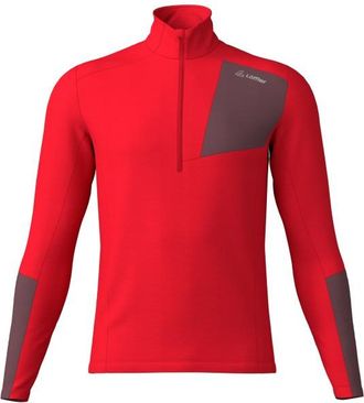 LOEFFLER Midlayer Tech-Merino Merinolongsleeve f&uuml;r Herren | rot