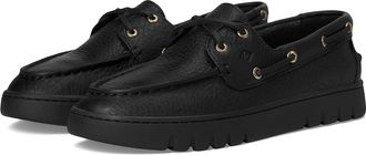 Sperry Top-Sider Keely Boat Womens Shoes Black/Black : 5.5 M (B), Leather