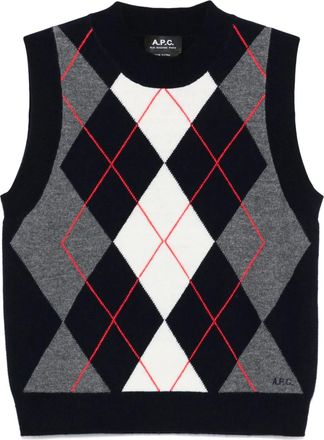 A.P.C. Gilet Pia - Blu