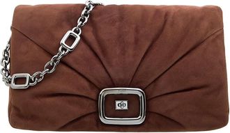 Roger Vivier Crossbody Bags - Viv Choc Large - brown - Crossbody Bags for ladies