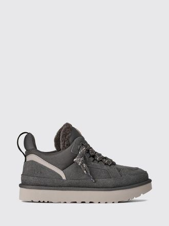 UGG Lowmel Suede Trainers with EVA Sole and Embossed Logo