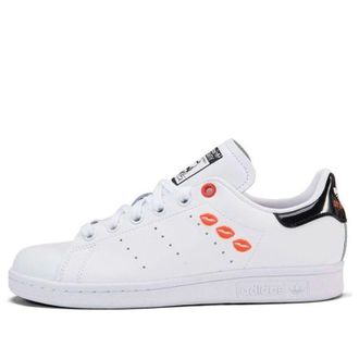 adidas (WMNS) adidas originals Stan Smith White Black Orange FY0265