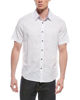 Report Collection Linen-Blend Sport Shirt