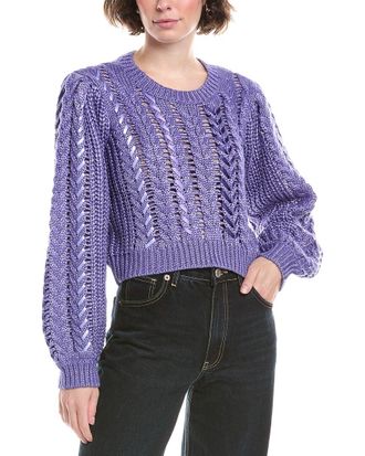 Cinq &agrave; Sept Cinq &Agrave; Sept Nayara Cropped Pullover