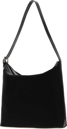 A.P.C. Mens Black Canvas Maxi Biker Shopping Bag Noir Borse A Mano