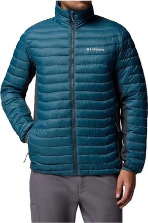 Columbia Powder Pass Hybrid Jacket - Heren - Winterjassen - Blauw - 2XL - Nylon - Jassen