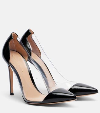 Gianvito Rossi Gianvito leather-trimmed pumps