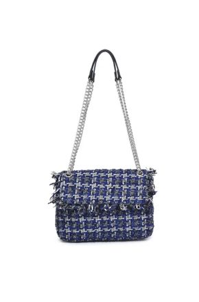 Urban Expression Womens Margery Crossbody Bag In Navy Multi