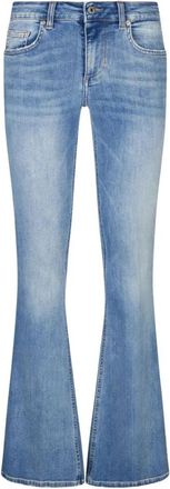 Liu Jo Lichte Denim Flare Jeans - Dames - Flared Jeans - Blauw - W27 - Denim - Jeans