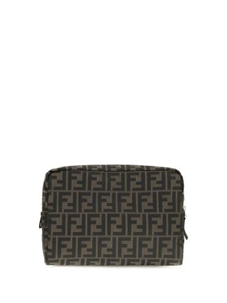 Fendi Mens Medium Superlight Ff Zucca Fabric Beauty Case Tab.mr+nero Polyester Cases