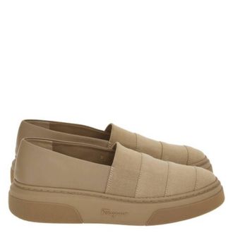 Ferragamo Slip-On Platform Sneakers, Size 7