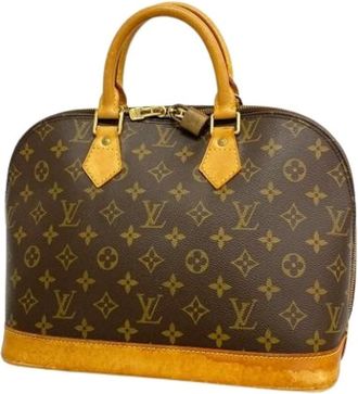 Louis Vuitton Pre-owned Handbags, female, Brown, Size: ONE SIZE Pre-owned Alma PM Handbag