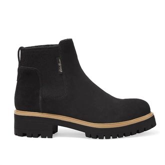 Eddie Bauer Womens Bellingham Chelsea Waterproof Casual Boots In Black