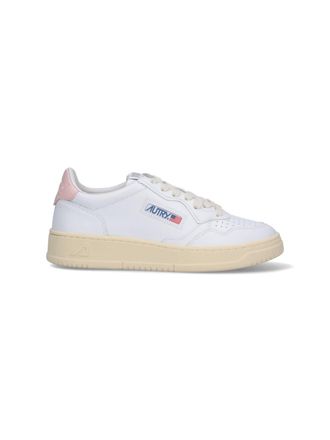 Autry Low-Top Sneakers with Perforated Detailing