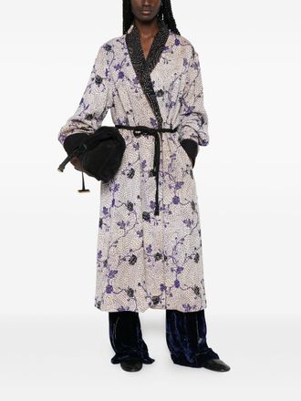 Forte_Forte Cherry Blossom Coat - Cream
