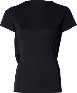 Jacquemus Black Boat Neck T-shirt