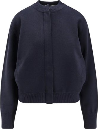 Max Mara Dames, Truien, Blauw, Maat: L Wol