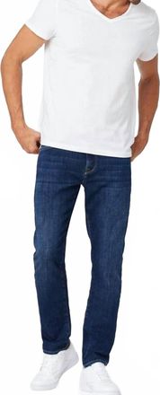 Mavi Zach Straight Leg Denim Jeans In Dark Feather Blue