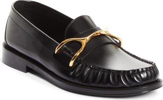 Alexander McQueen Wishbone Loafer in Black at Nordstrom, Size 46