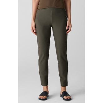 Eileen Fisher Slim Ankle Pants in Branch at Nordstrom, Size X-Large