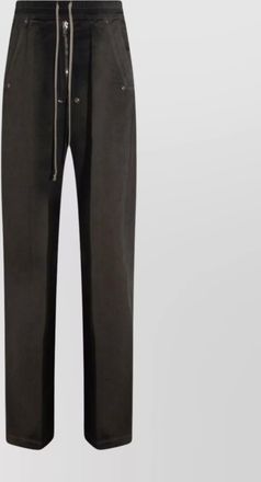 Rick Owens trousers straight leg side pockets