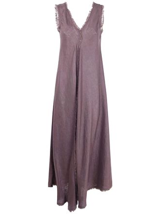 P.A.R.O.S.H. P. A.R. O.S. H. Beach26 Linen Midi Dress