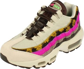 Nike Womens Air Max 95 PRM Running Trainers - Cream - Size UK 4