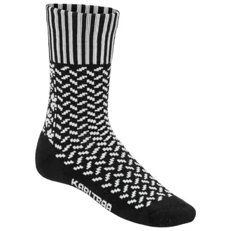 Kari Traa Smekker Sock Merinosocken f&uuml;r Damen | grau/schwarz