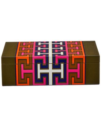 Jonathan Adler Medium Lacquer Madrid Box