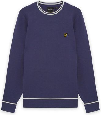 Lyle & Scott Heren, Truien, Blauw, Maat: S