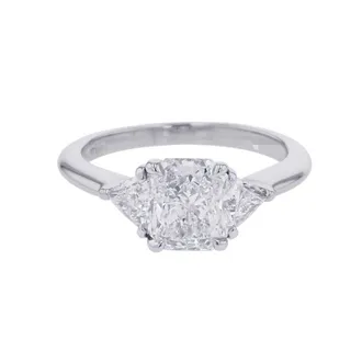 Tiffany & Co. Silver Platinum 950 Anniversary Ring (Pre-Owned)