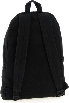 Balenciaga Mens Black Cotton Backpack