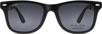 Polar 467 Clip-On Polarized 77 Mens Sunglasses Black Size 52