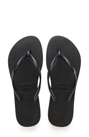 Havaianas Slim Flip Flop in Black at Nordstrom, Size 11