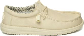Hey Dude Schoenen, Heren, Beige, 41 EU, Wally Stretch