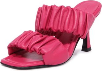 Dondup Heeled Mules - Dames - Muiltjes - Roze - 37 EU - Leer - Schoenen