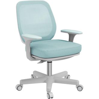 Vinsetto Vinsetto Sedia Ergonomica da Ufficio ad Altezza Regolabile e Traspirante Verde