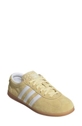 adidas Gazelle Lo Pro Sneaker in Almost Yellow/White/Gum at Nordstrom, Size 11.5