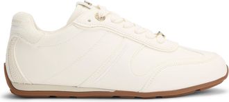 Kurt Geiger Womens Suede Luella Sneakers - White - Size UK 7