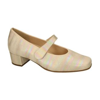 Hassia Evelyn J Pump - Dames - Pumps - Beige - 37 EU - Leer - Schoenen