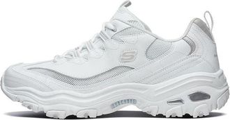 Skechers DLites 1.0 low Running Shoes Grey/White 666090-WLGY