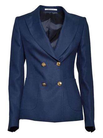 Tagliatore Blazer met dubbele rij knopen - Blauw