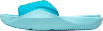 Nike Jordan Air Jordan Franchise Slides Chlorine Blue Copa Electric Green HF3263-400
